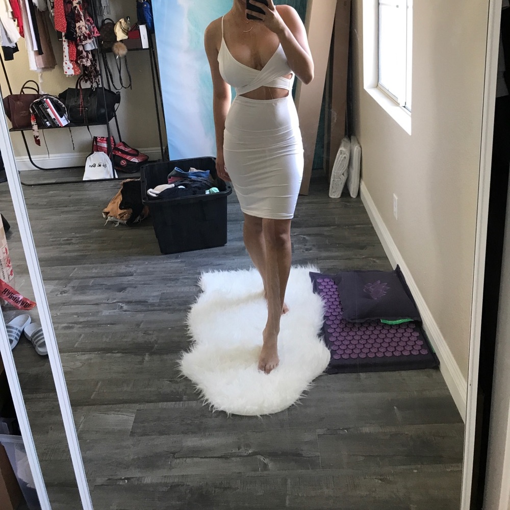 White dress
